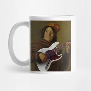 Bass Guitar Hero - Moody Maximalism Oil Painting Mug